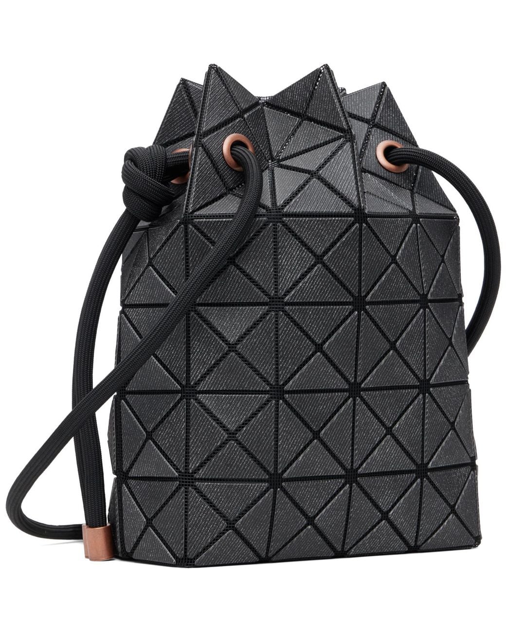 Issey Miyake Black Wring Denim Bag for men