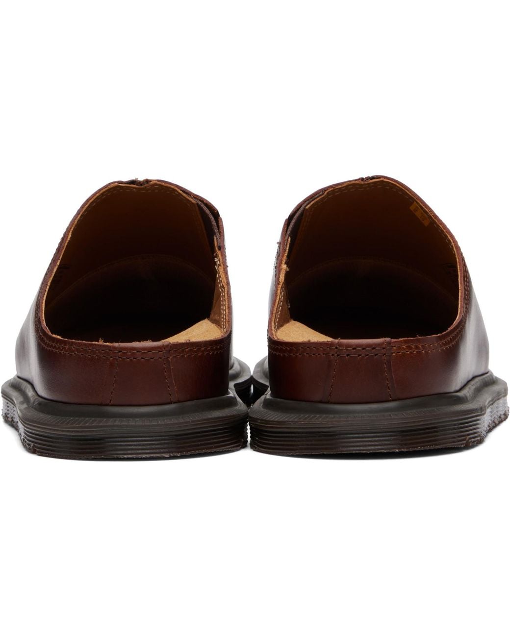 Dr. Martens Brown San Mule Loafers
