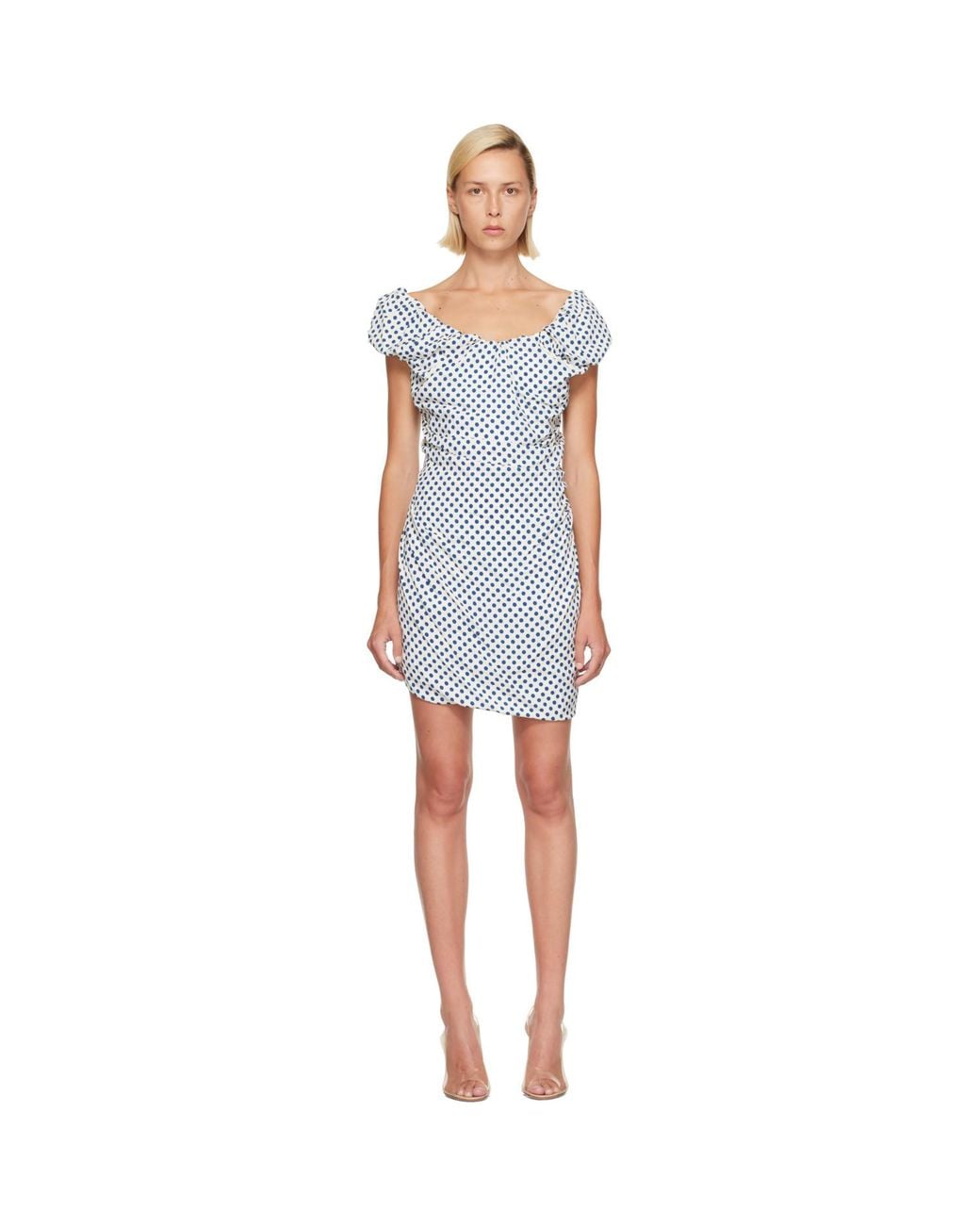 Vivienne Westwood Blue Twisted Ginnie Minidress