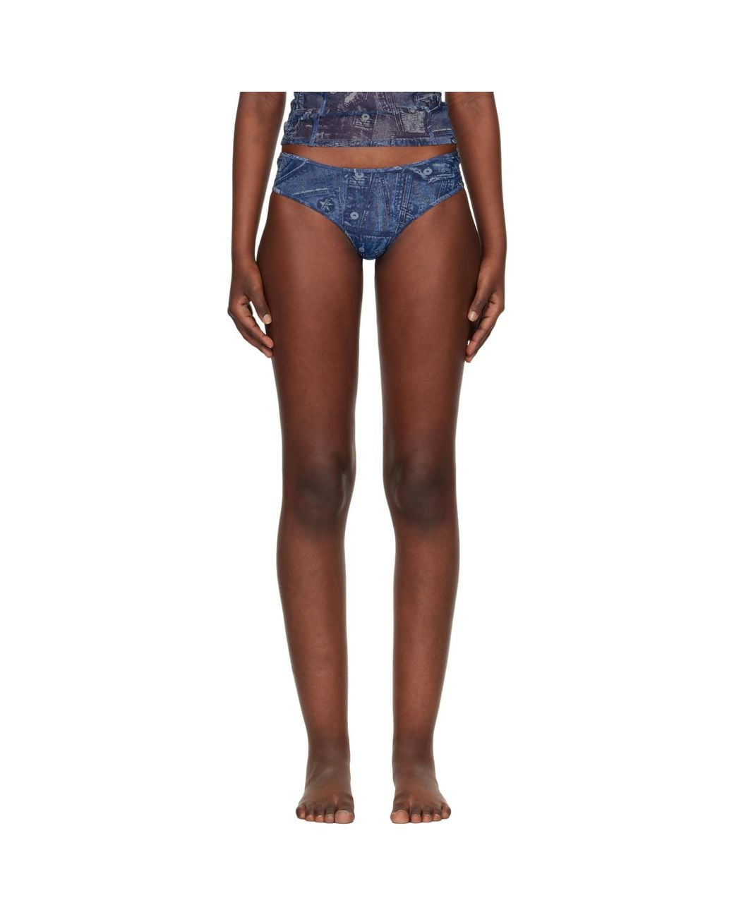 DIESEL Blue Tasha-Dnm Briefs
