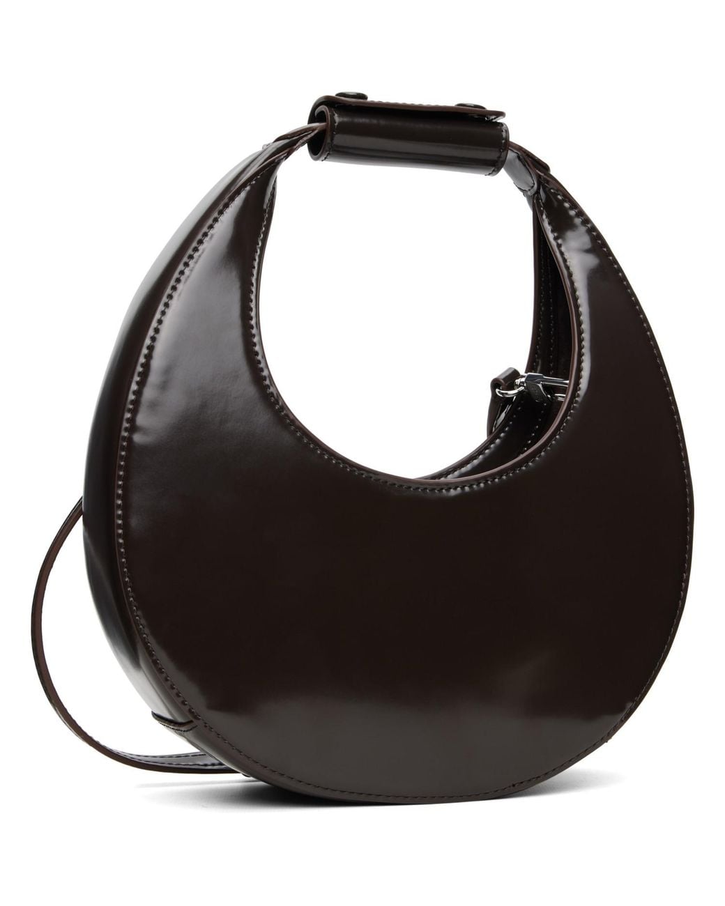 Staud Black Mini Moon Bag