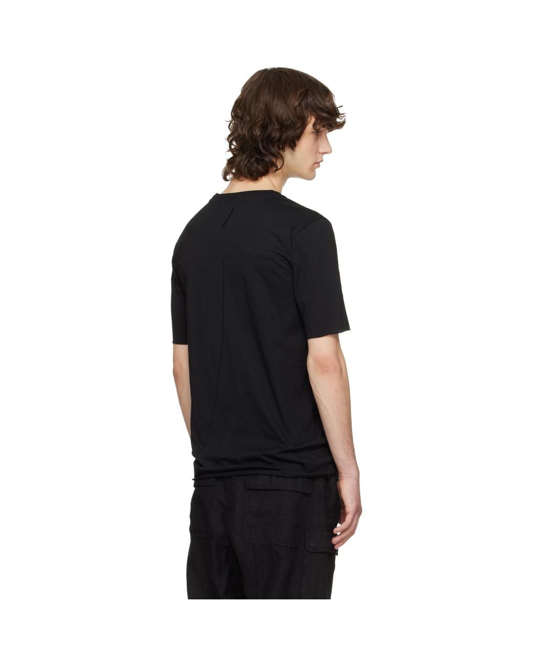 Thom Krom Black Ts 924 T-Shirt for men
