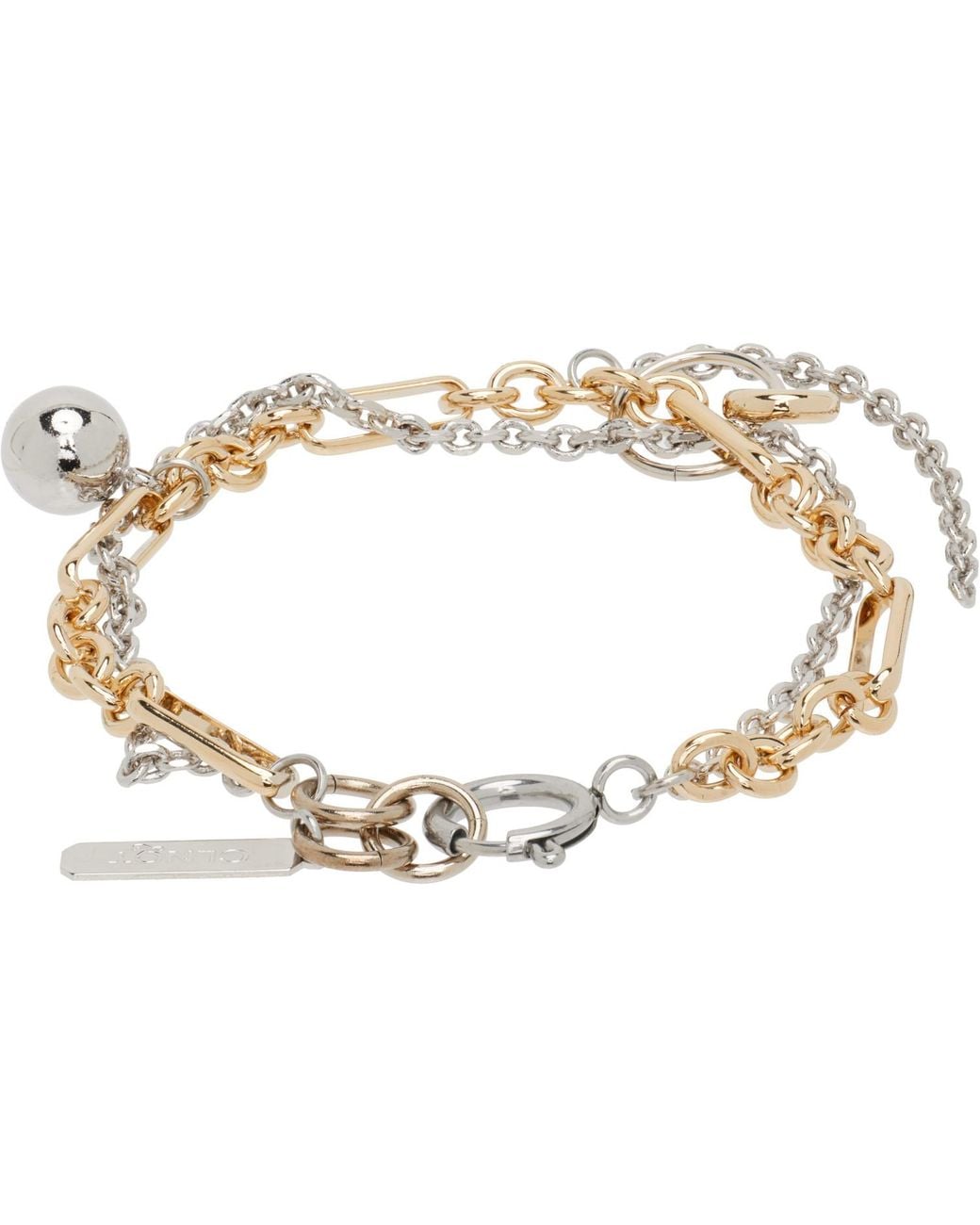 Justine Clenquet Metallic Rachel Bracelet