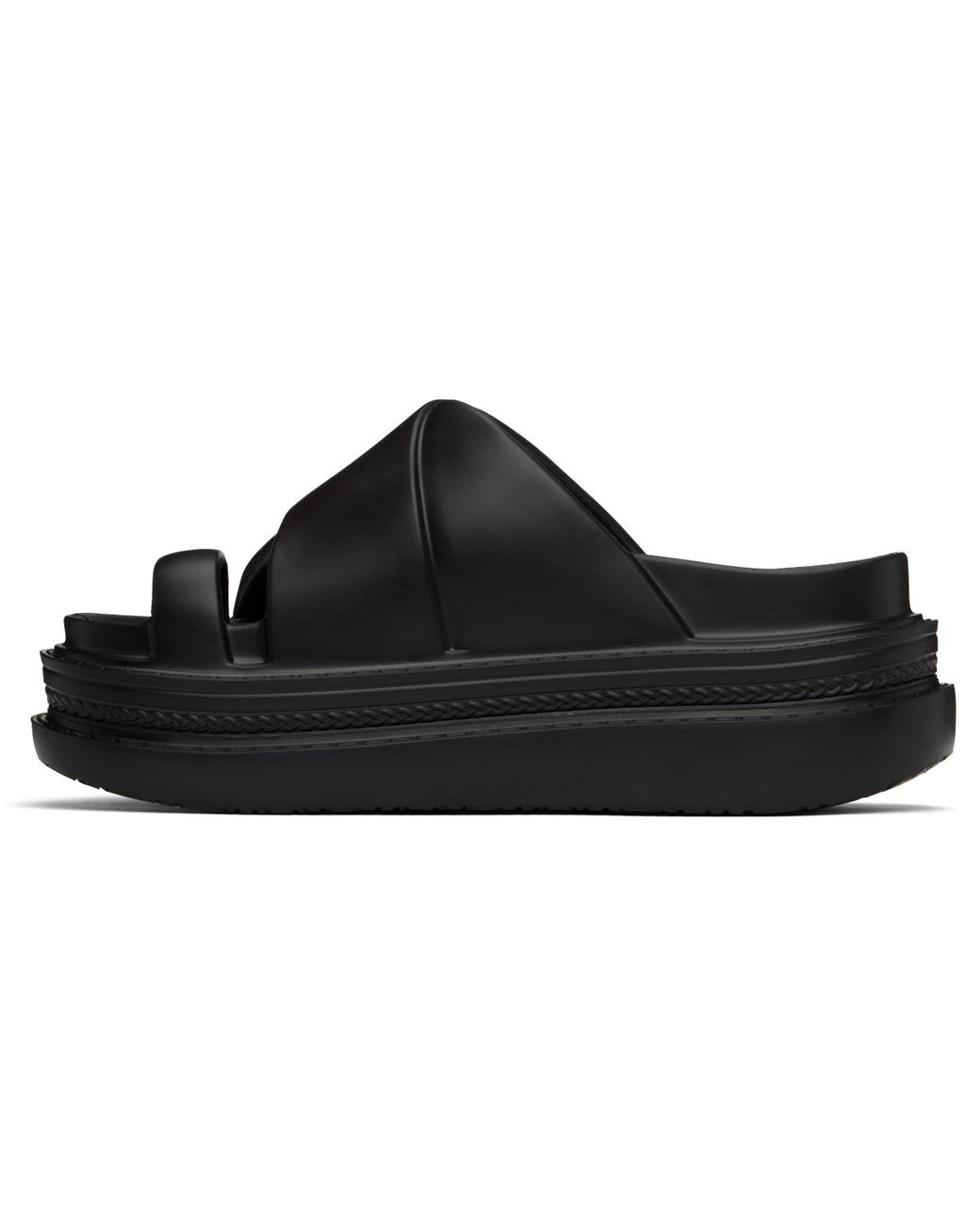 サカイ SACAI Foam Multiple Sole Sandals sacai Black Multiple Sole Sandals Sacai