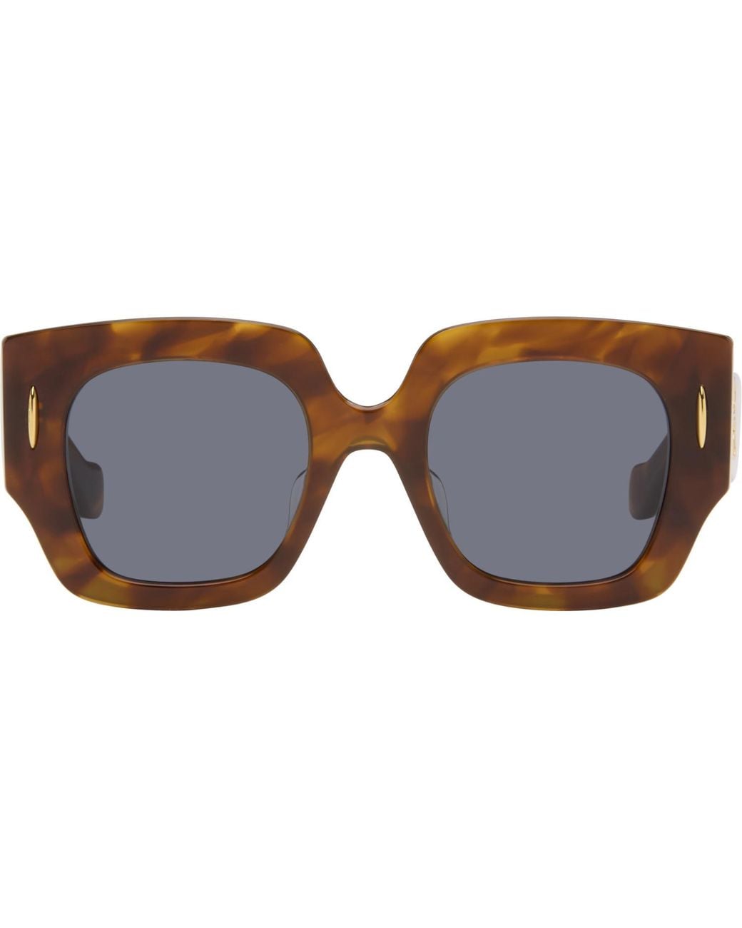 Loewe Brown Anagram Sunglasses