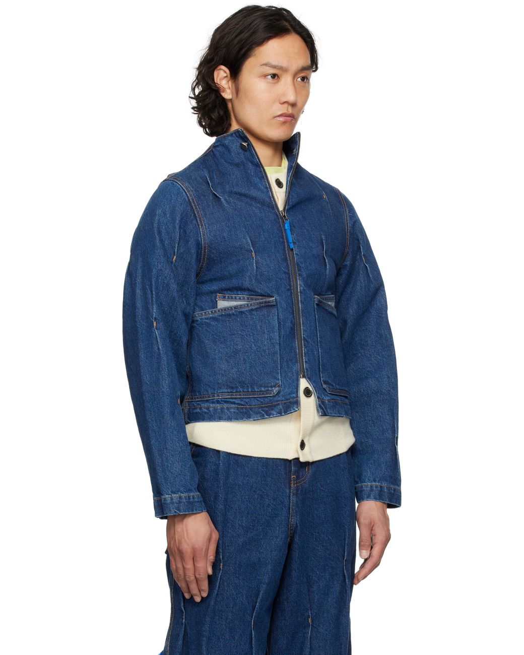 ジャケット・アウター ADERERROR Blue Check Coat 20234462_50242891_600.jpg