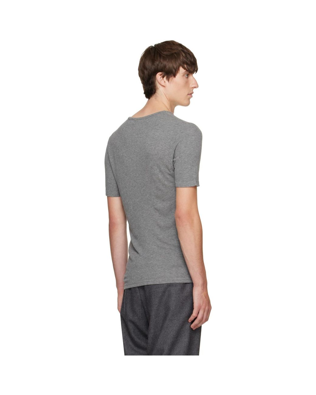 Vivienne Westwood Gray Tegan Henley for men