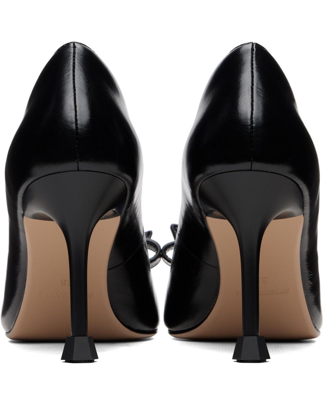 ShuShu/Tong Black Pointed Toe Heels