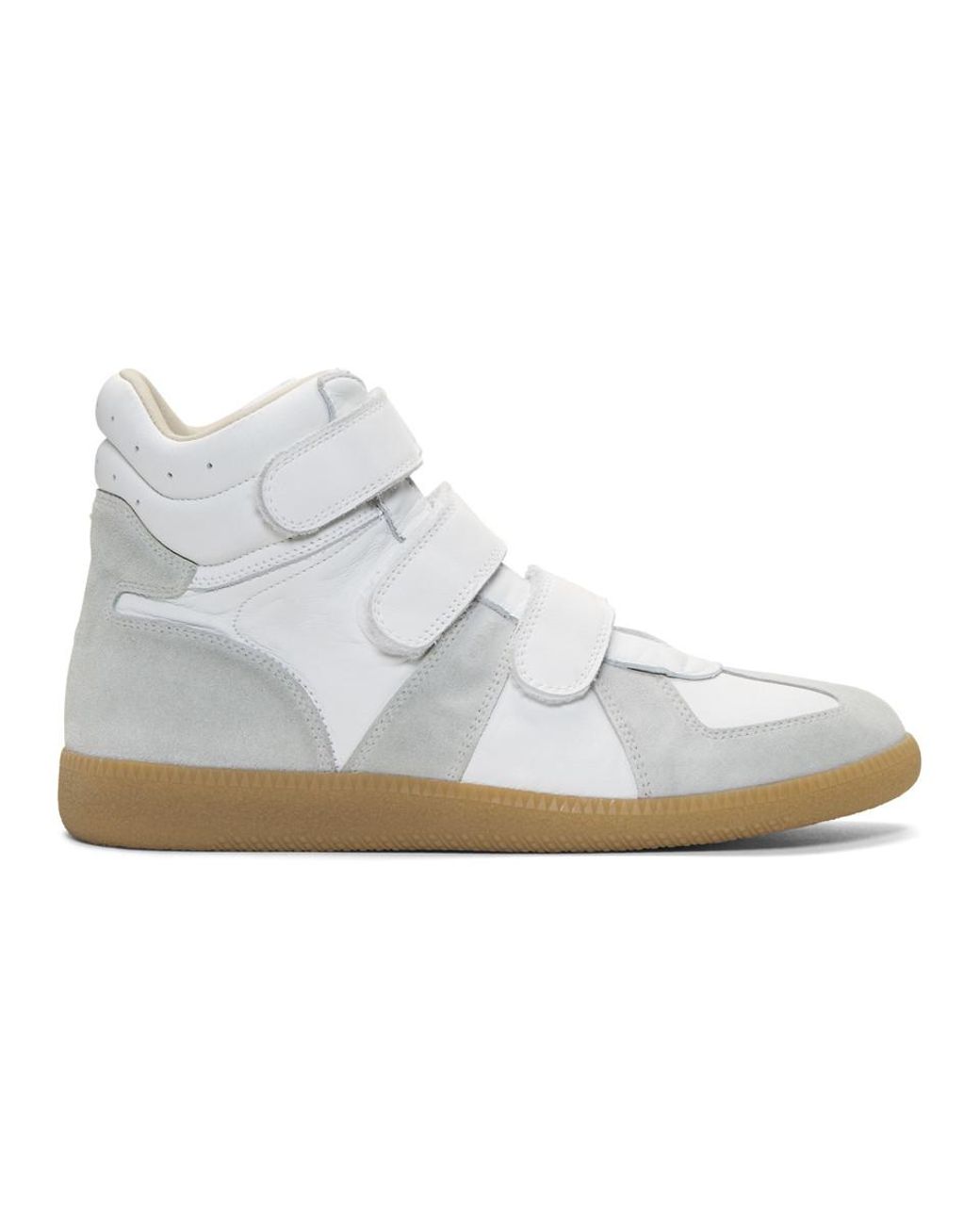 Maison martin margiela shop 3 strap sneakers