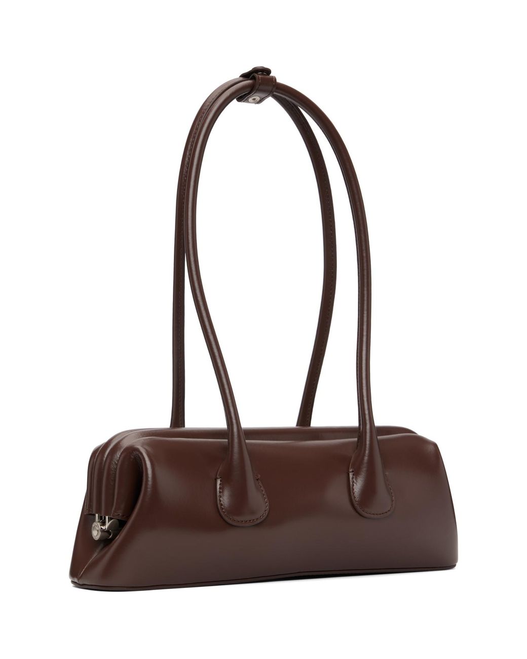 OSOI Brown Boat Wide Mini Bag