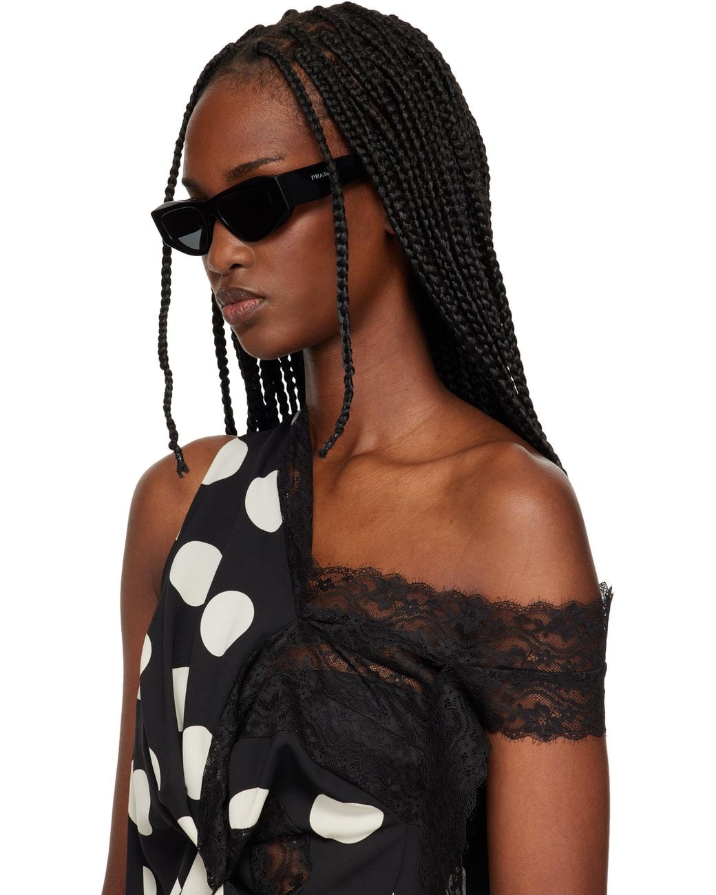 Prada Black 'Prada Symbole' Sunglasses