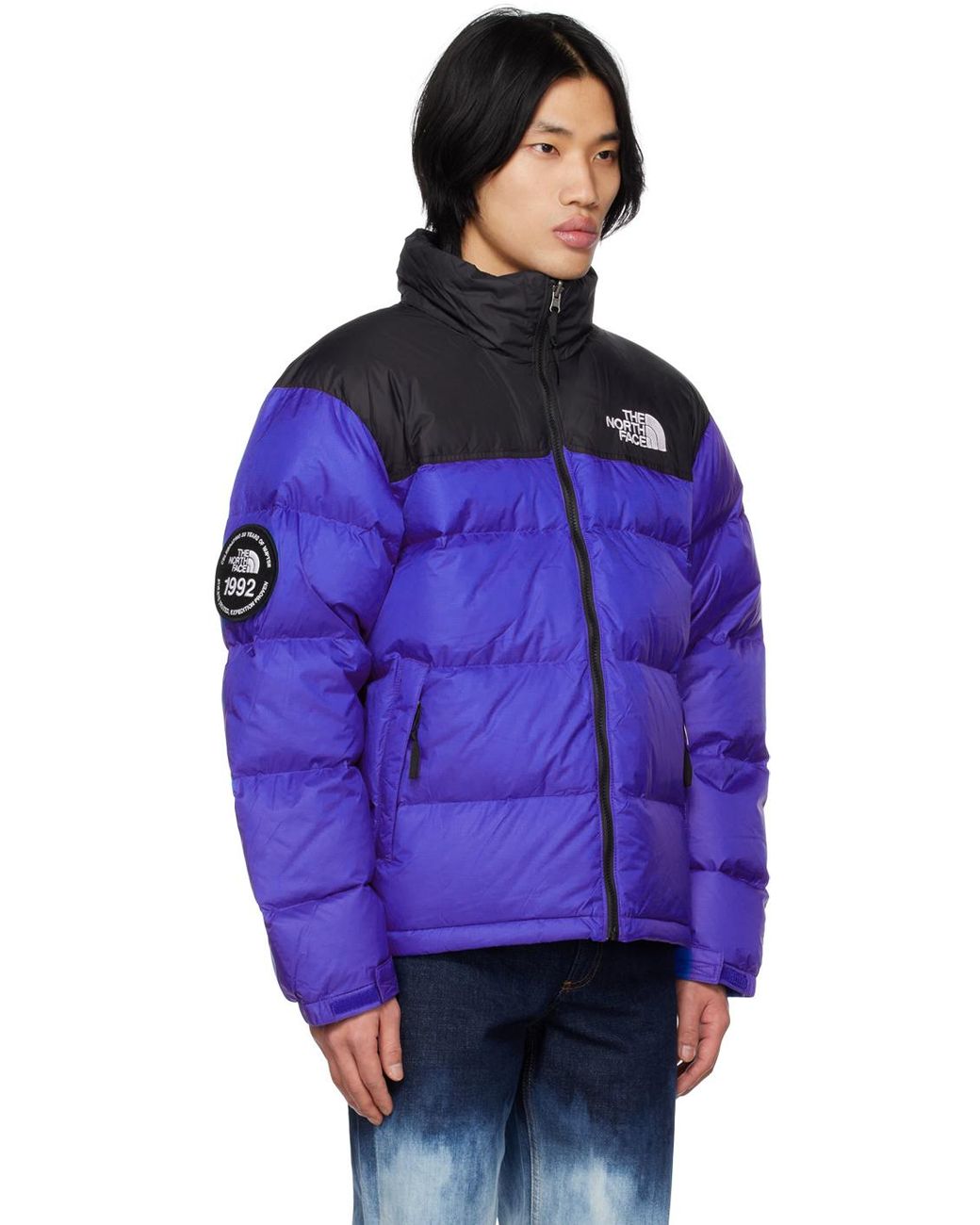 North face 1992 purple sale