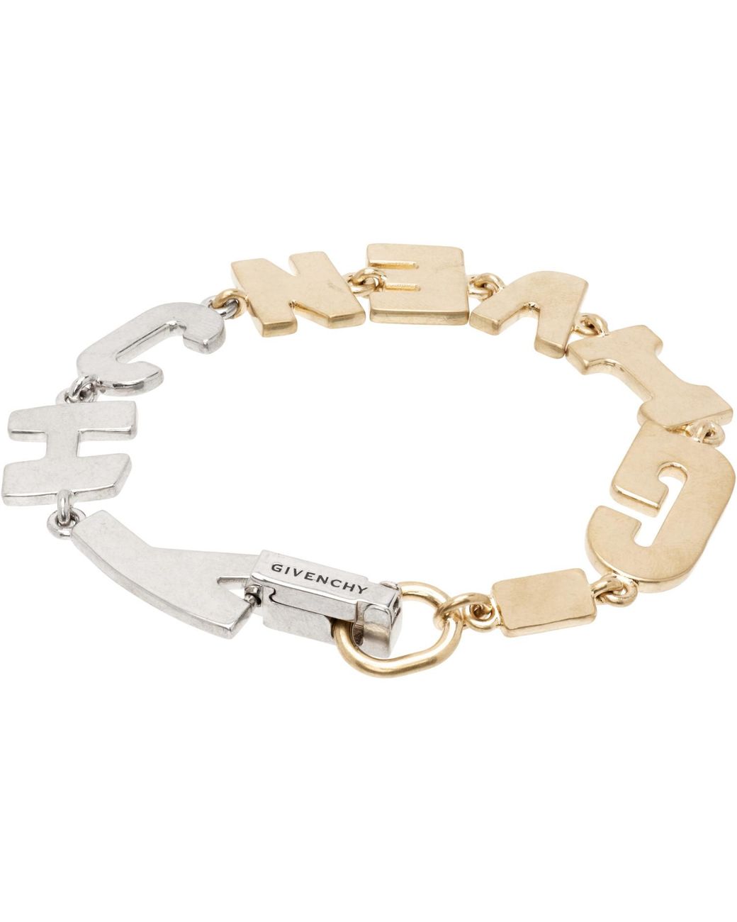 Givenchy Metallic ' Letters' Bracelet