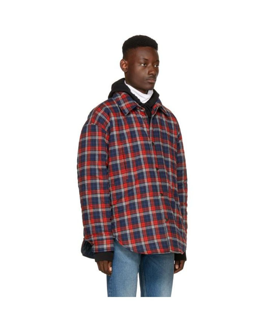 balenciaga flannel