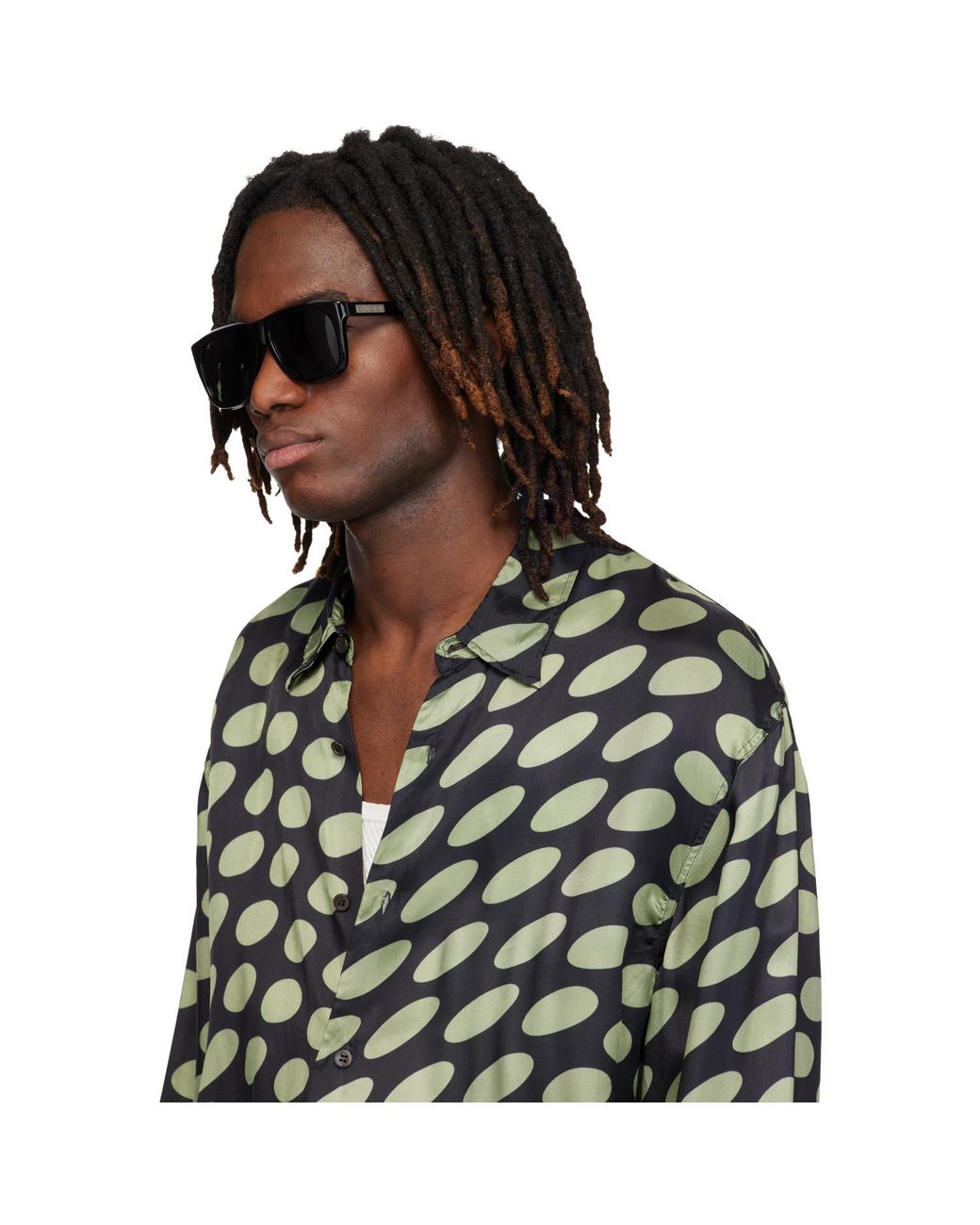 Gucci Black Institutional Logo Sunglasses for men