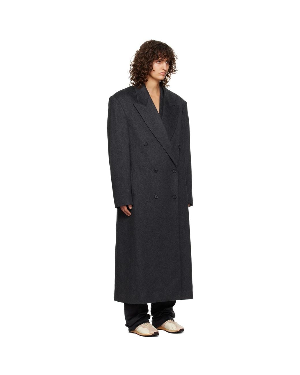 The Row Black Harisi Coat