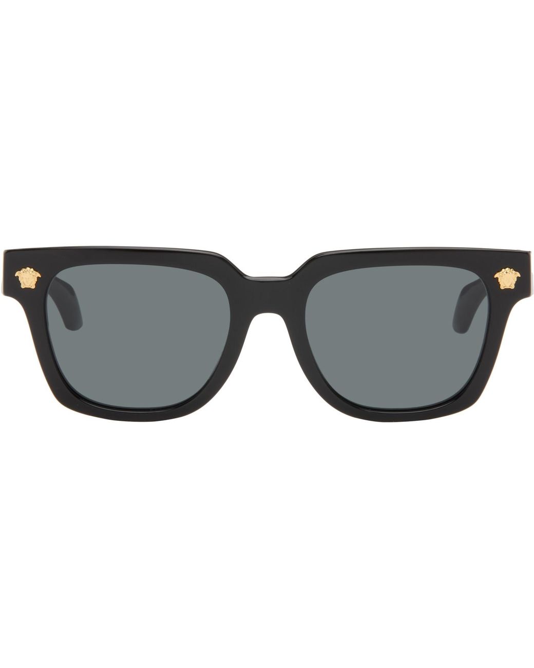 Versace Gray Medusa Sunglasses