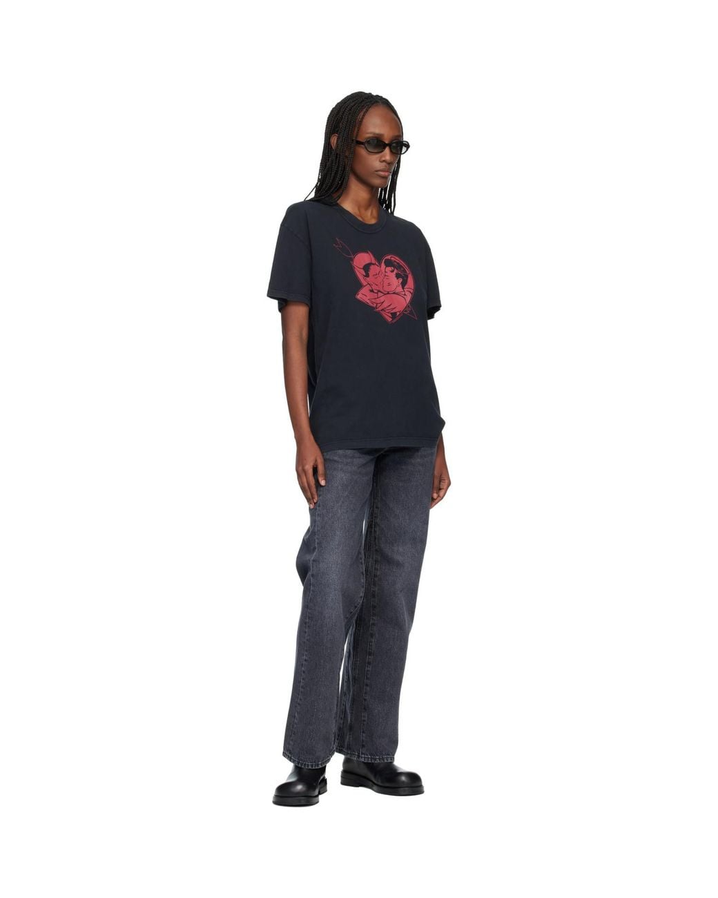 Our Legacy Black Loose T-Shirt
