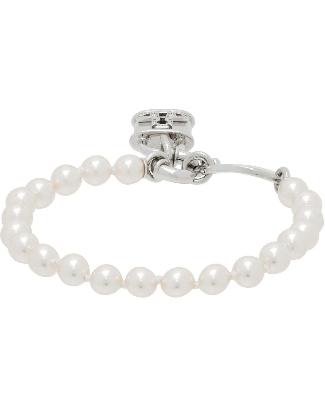 Vivienne Westwood White Celestia Small Bracelet