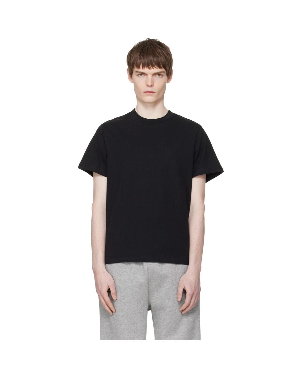 Entire studios Black Standard T-Shirt for men