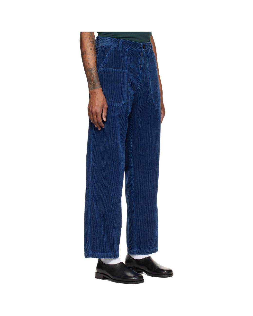 Isabel Marant Blue Ablov Trousers for men