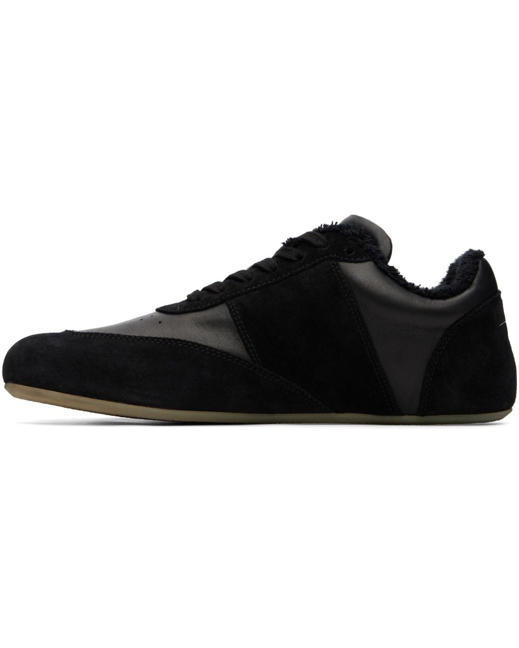MM6 by Maison Margiela Black Anatomic Sneakers for men
