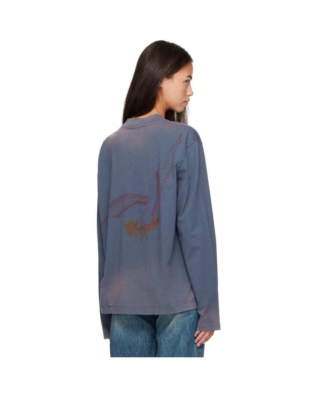 Our Legacy Blue Big Longsleeve T-Shirt
