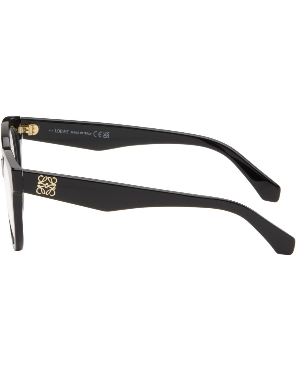 Loewe Black Anagram Glasses