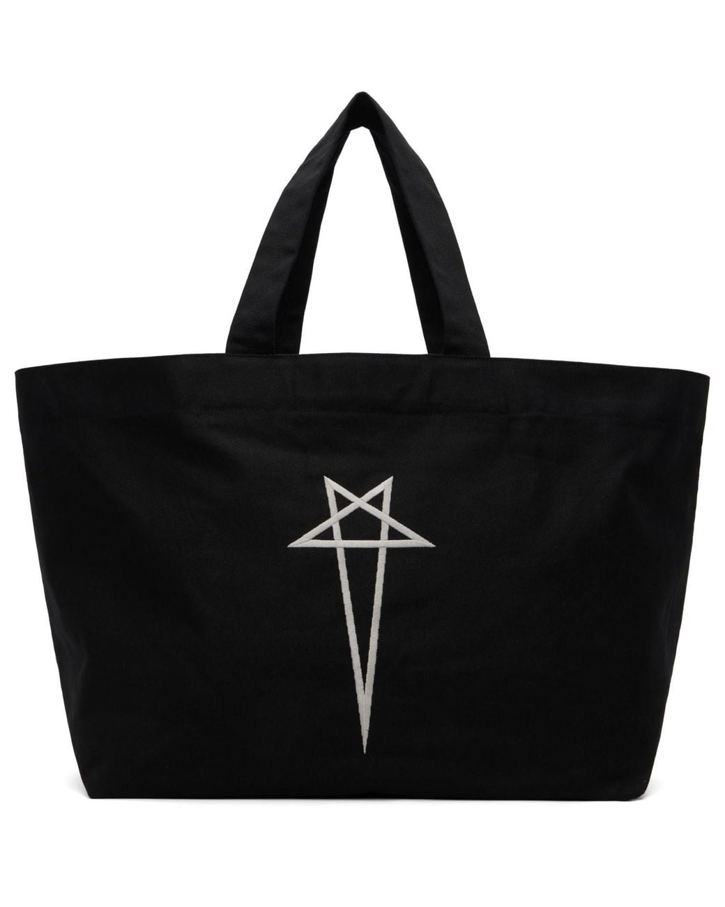 Rick Owens Black Temple Beach Tote for men
