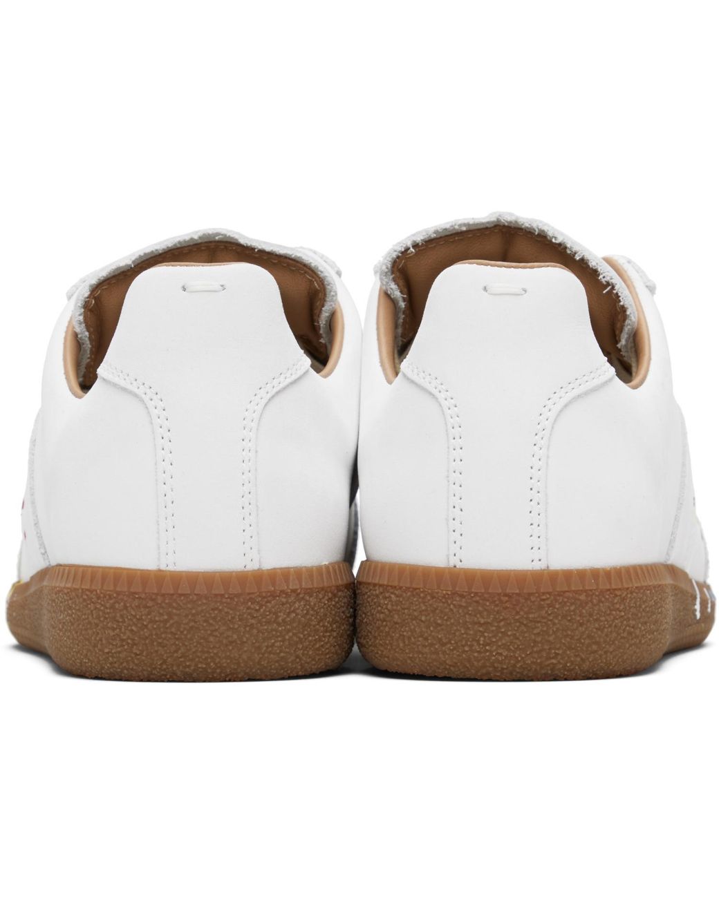 Maison Margiela Black Paint Replica Sneakers