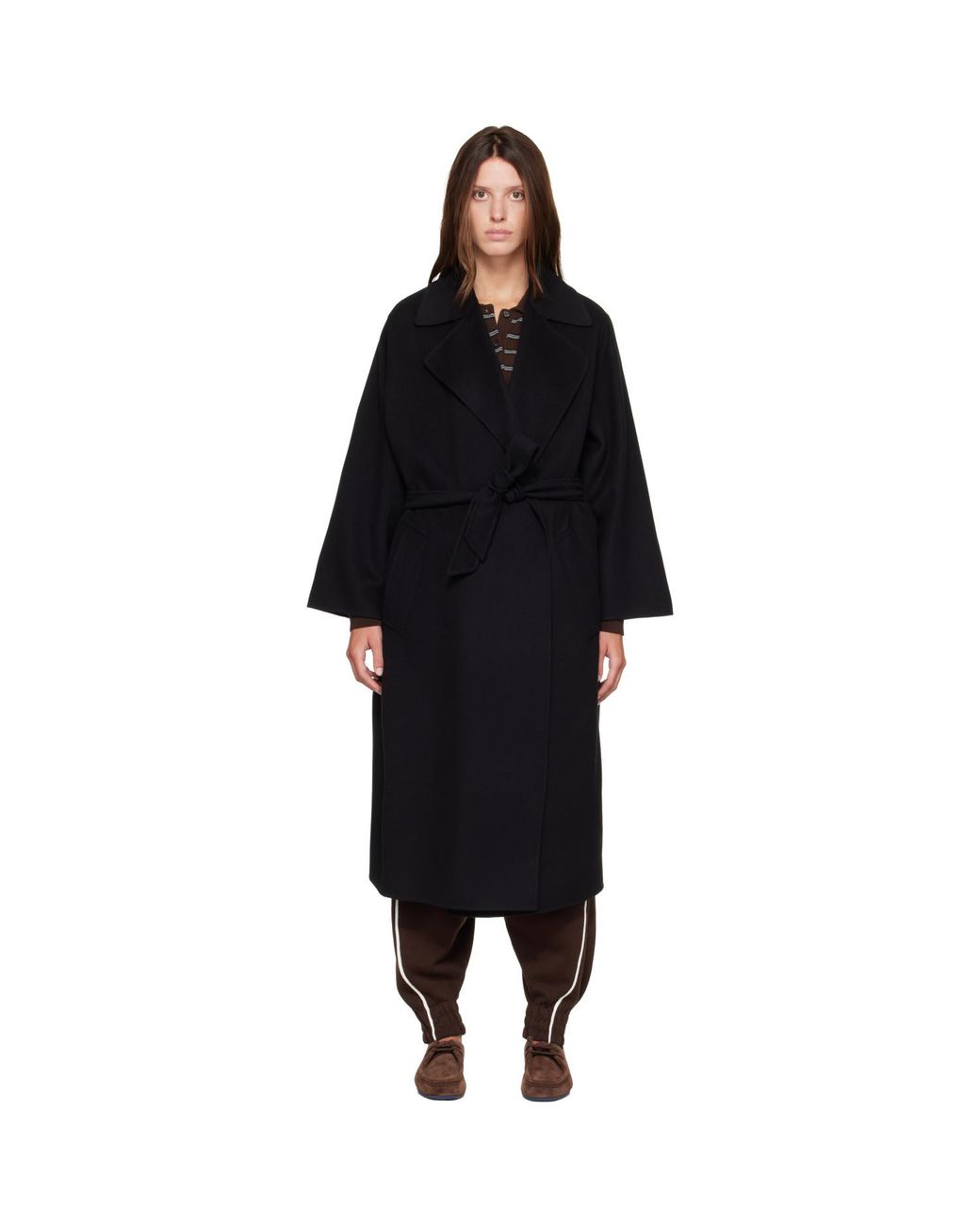 Weekend by Maxmara Black Operoso Coat