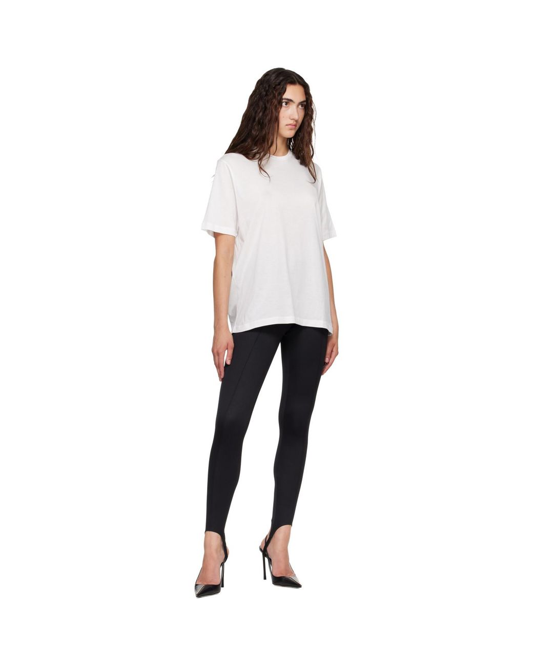 Frankie Shop Blue Caserta Stirrup Leggings