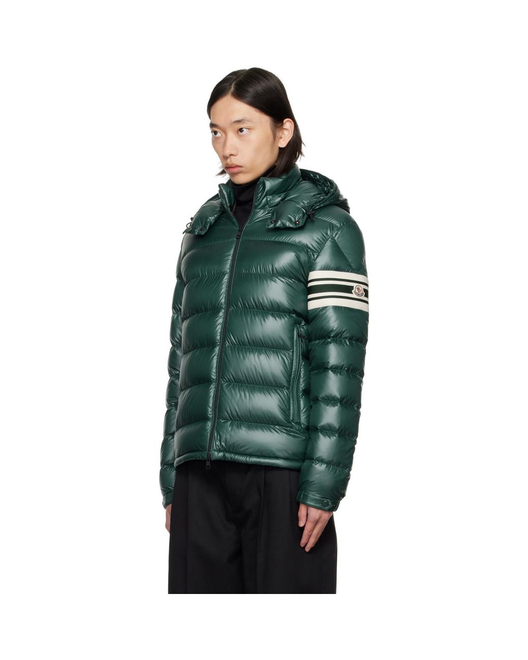 Moncler Green Archivio Landre Down Jacket for men