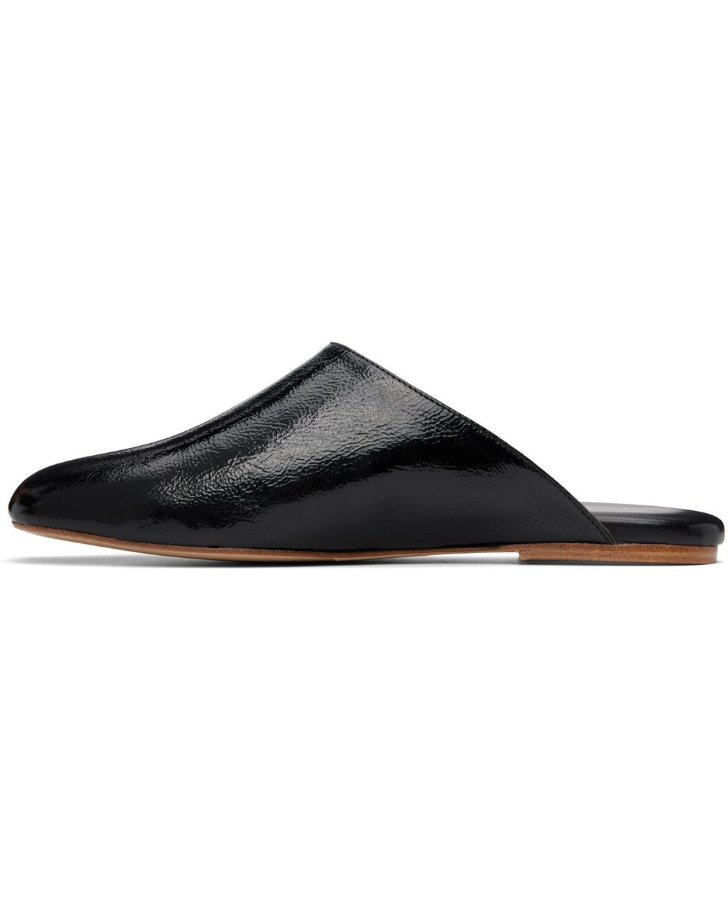 A.P.C. Black 'Les Mules' Slip-On Loafers