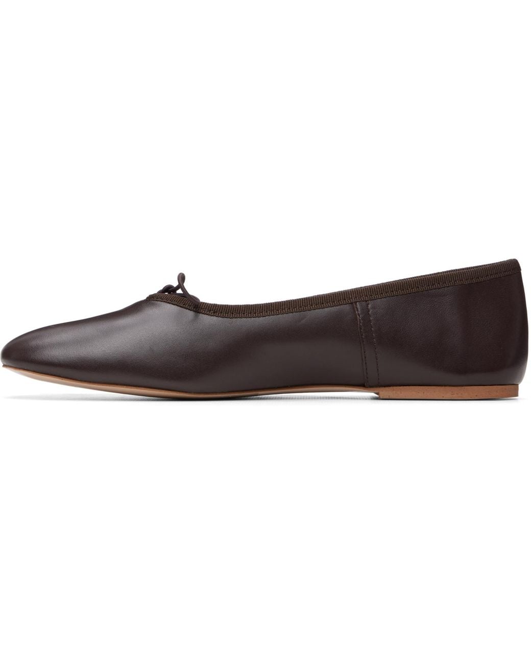 A.P.C. Gray Cleo Ballerina Flats