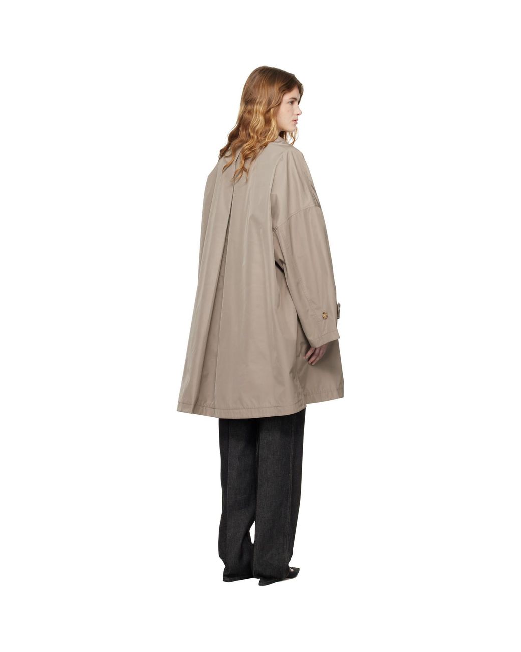 Totême  Natural Car Trench Coat