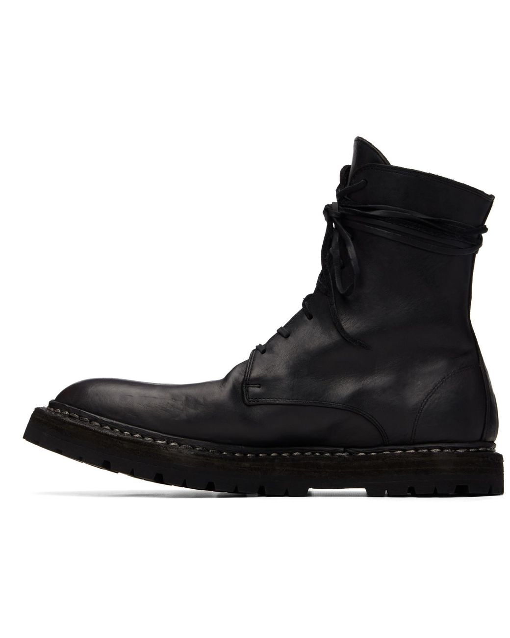 Guidi Black 9950 Soft Horse Leather Boots for men