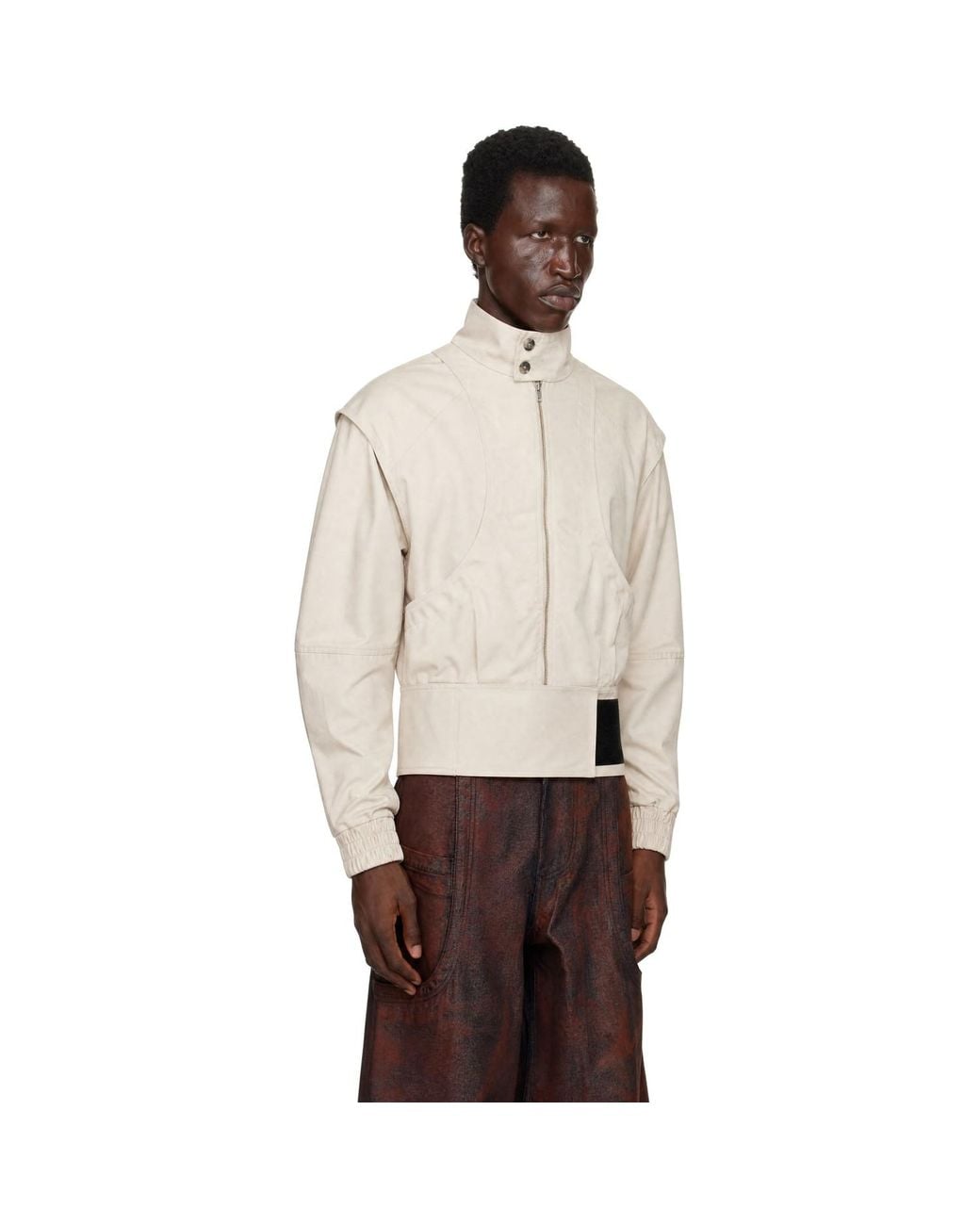 HYACYN Natural Notgnirrah Jacket for men