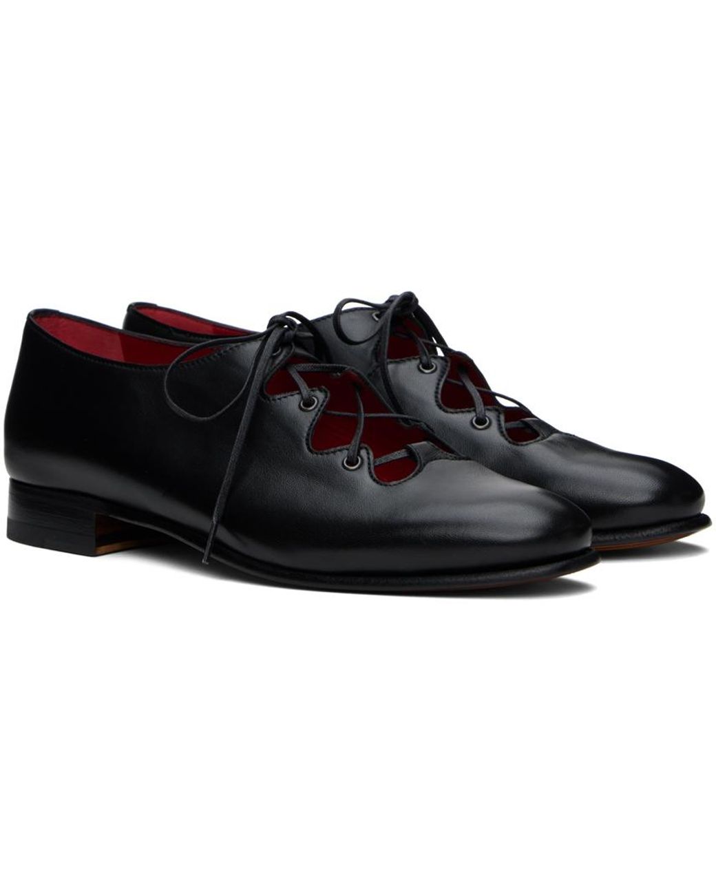 メンズ Bode County Clare ダービー ブラック | Lyst