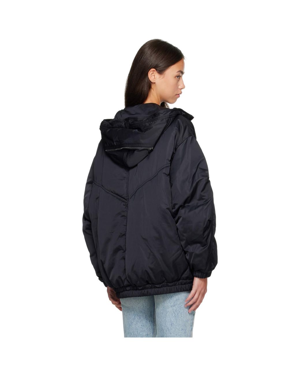 Isabel Marant Black Down Daisy Puffy Jacket
