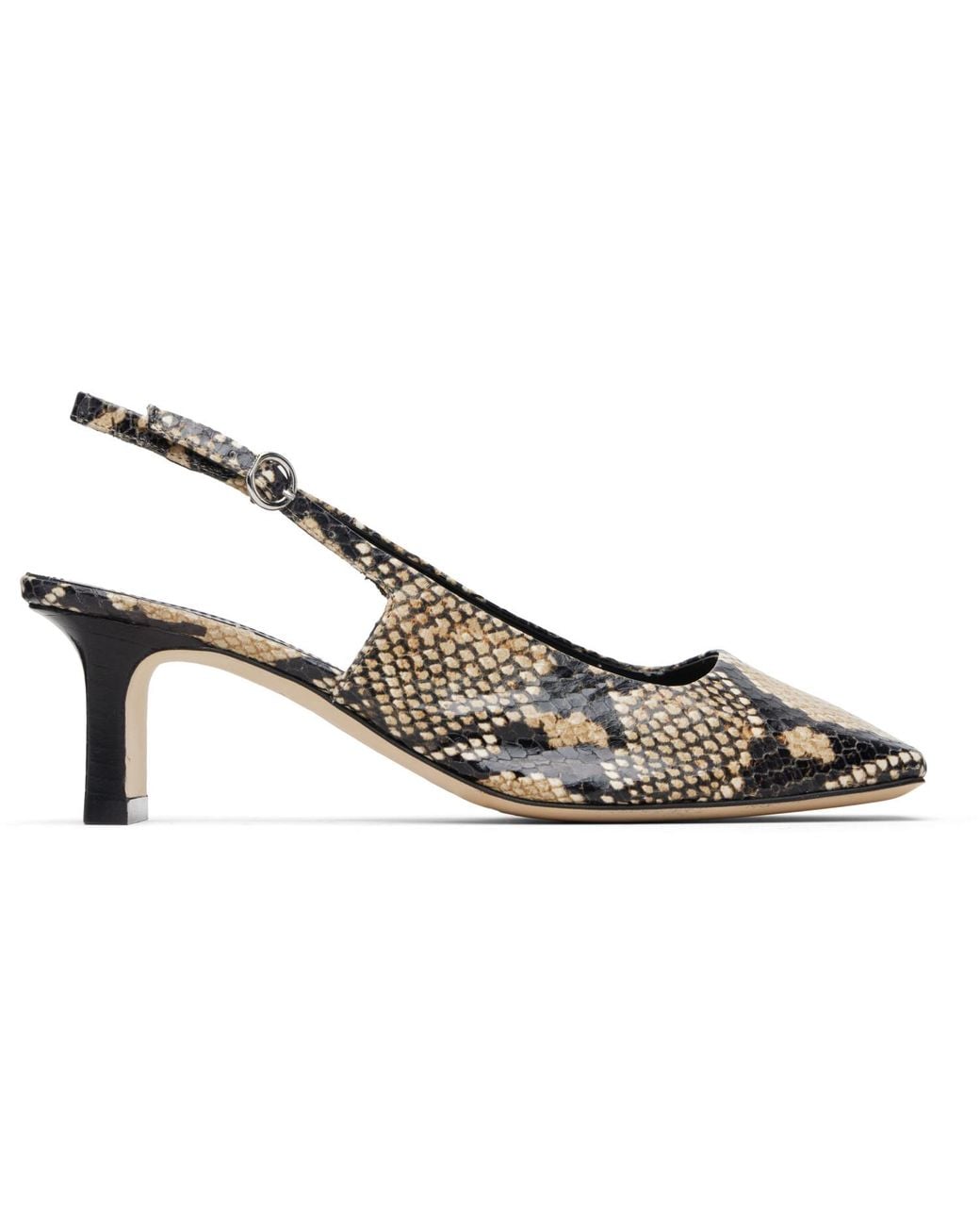 Aeyde Black Liza Heels