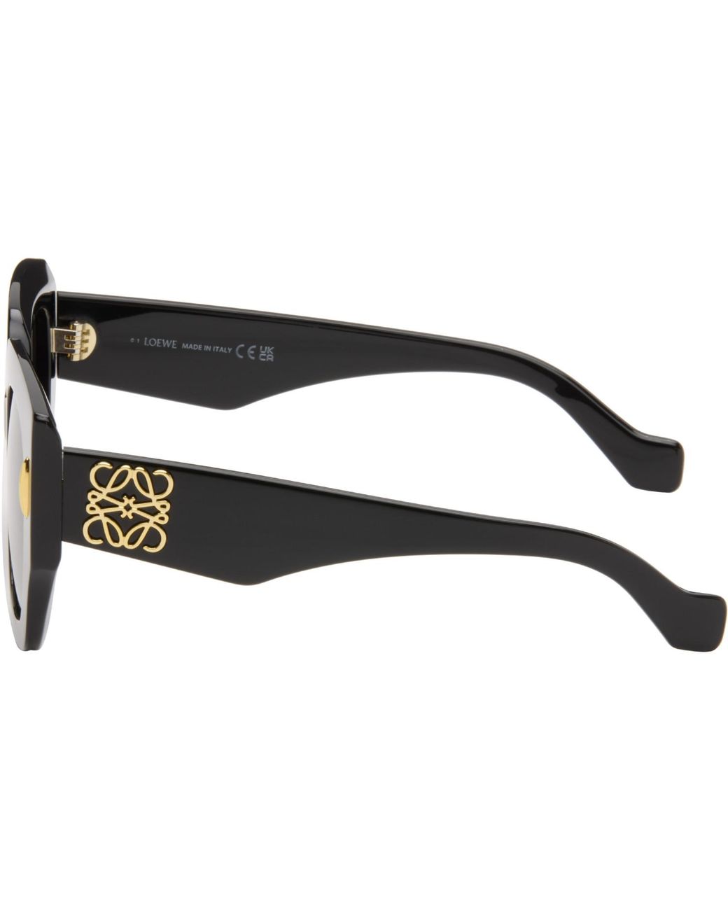 Loewe Black Square Anagram Sunglasses