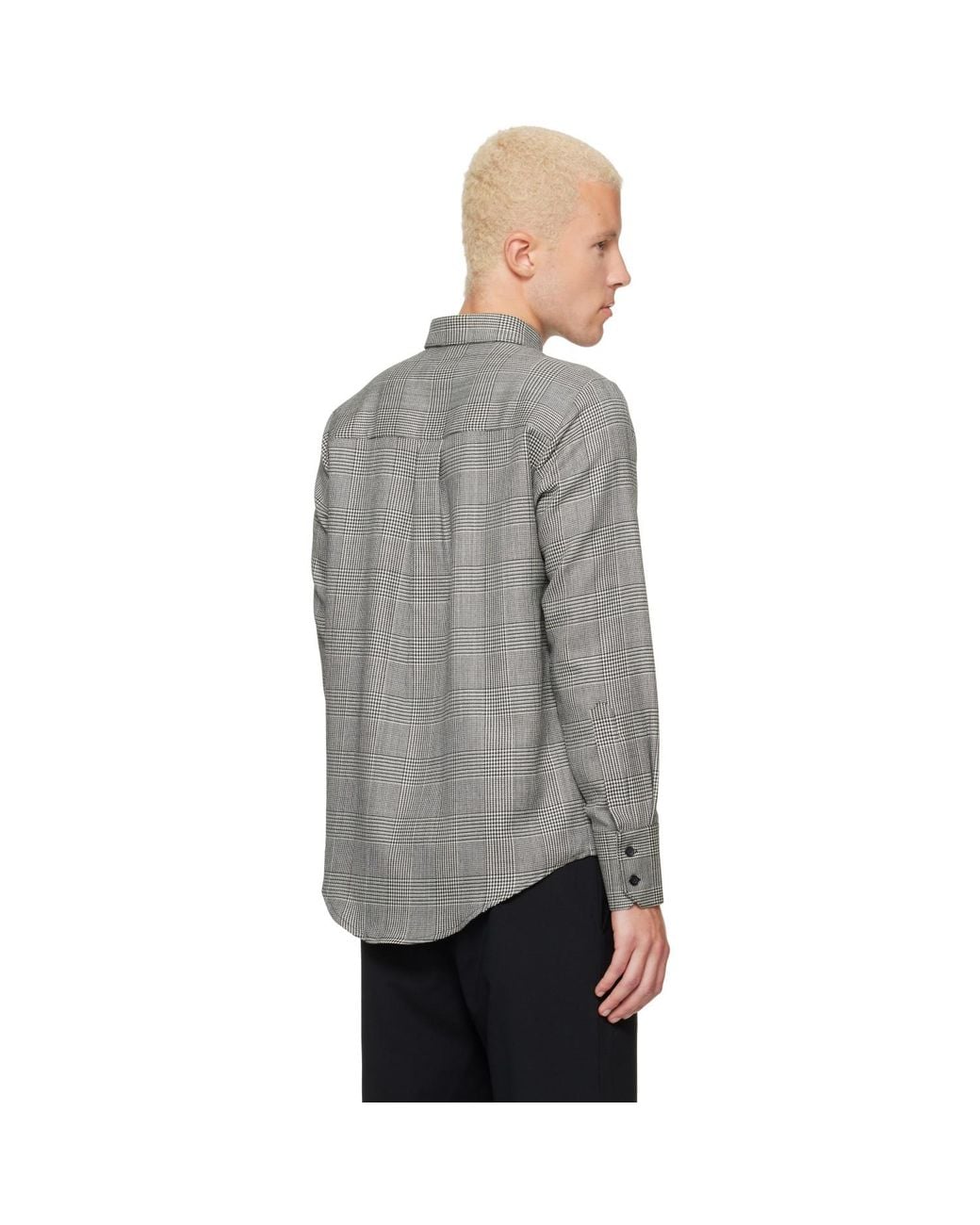 Ernest W. Baker Gray Classic Shirt for men