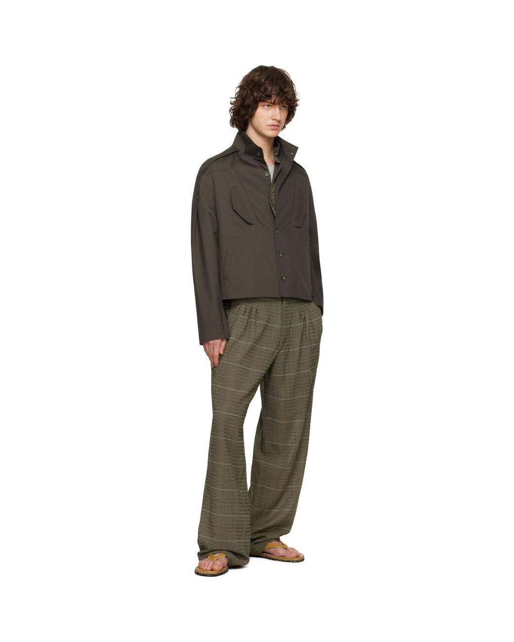 Kiko Kostadinov Black Egreta Jacket for men