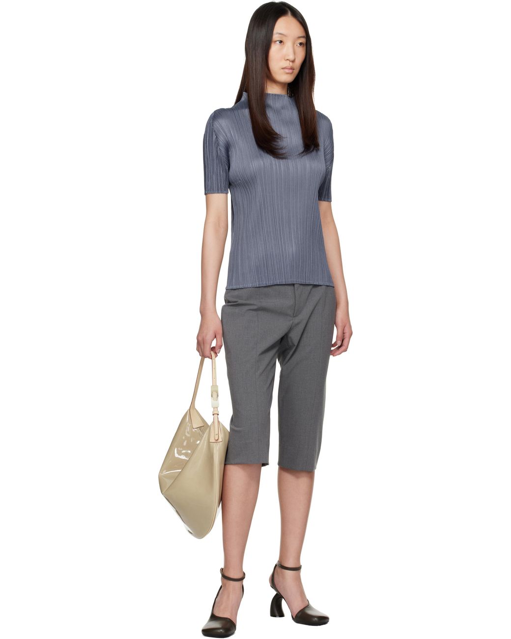 Pleats Please Issey Miyake Monthly Colors May Top in Black | Lyst