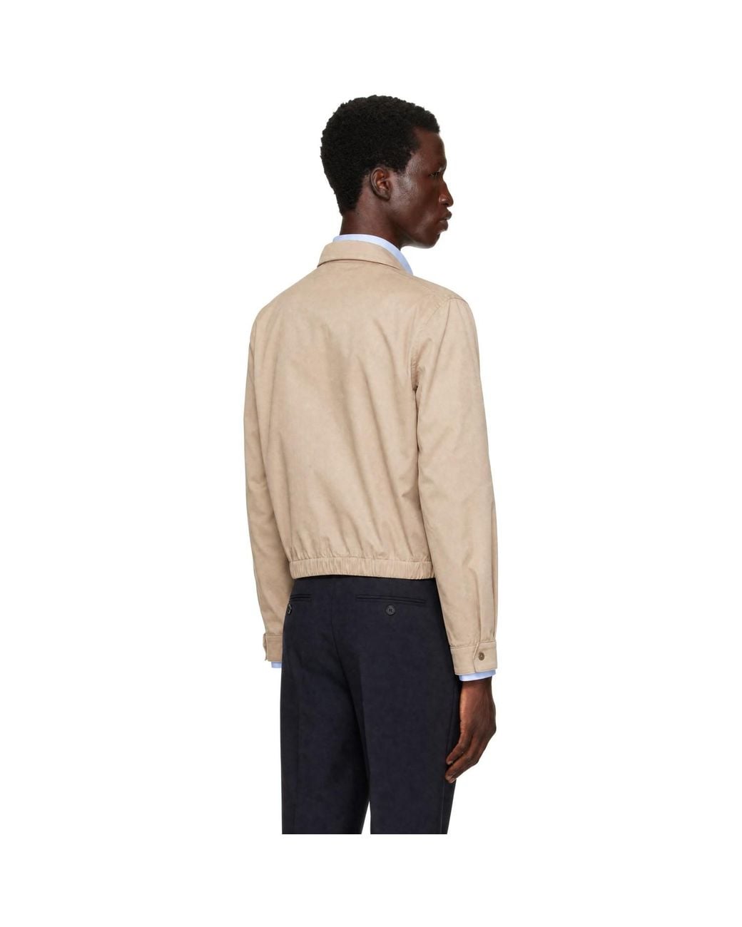 Givenchy Natural Cotton Harrington Jacket for men