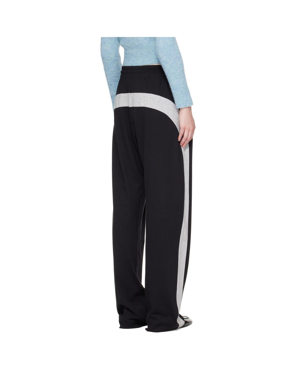 Dries Van Noten Black Cotton Lounge Pants