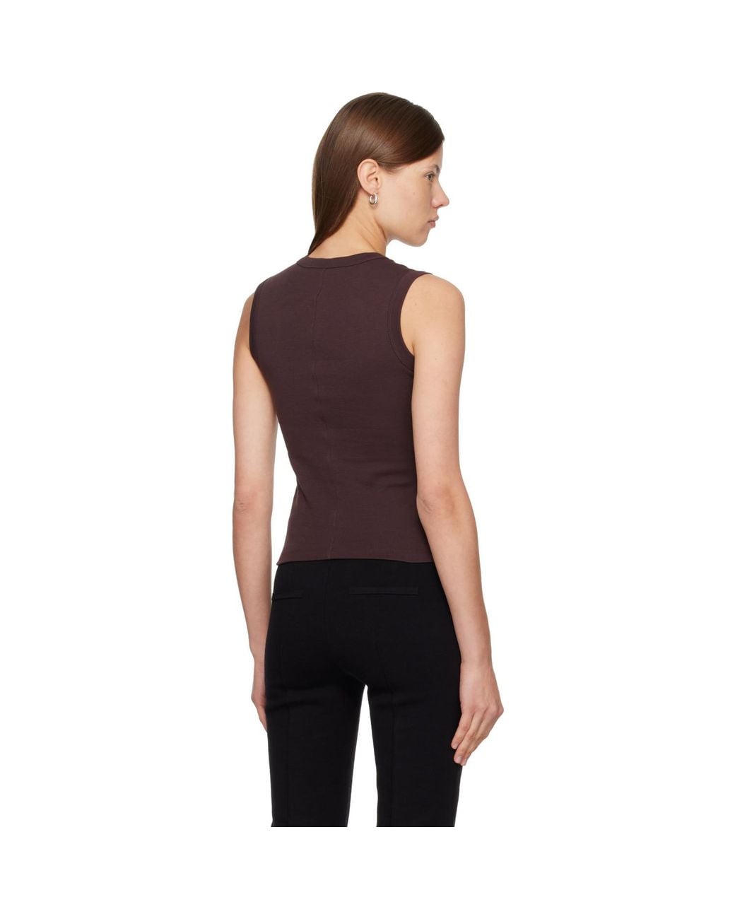 Flore Flore Black Esmé Tank Top