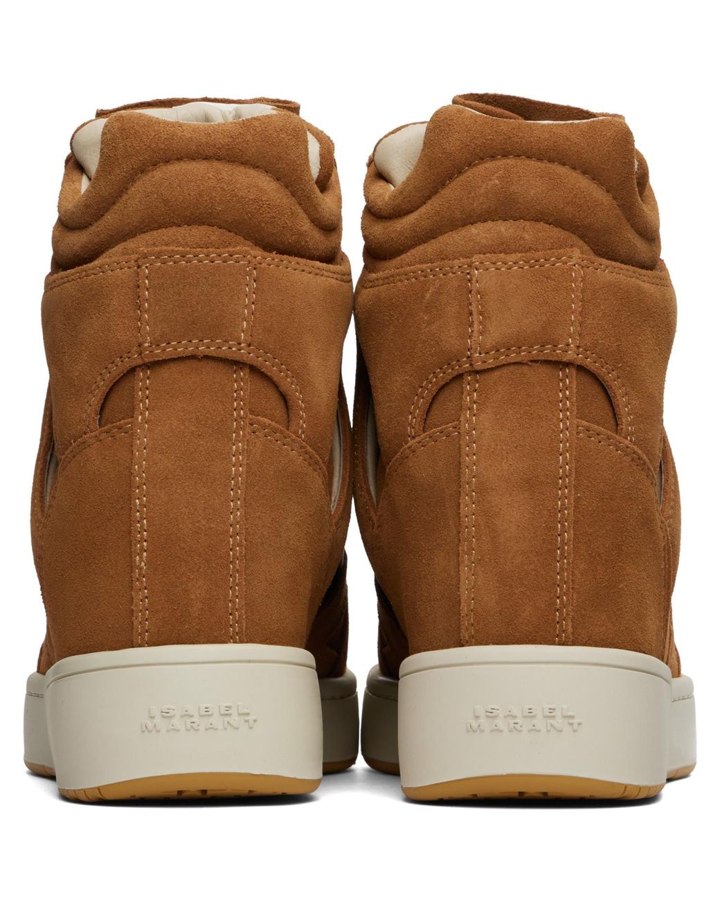 Baskets Im3 Brun Clair Isabel Marant en coloris Brown