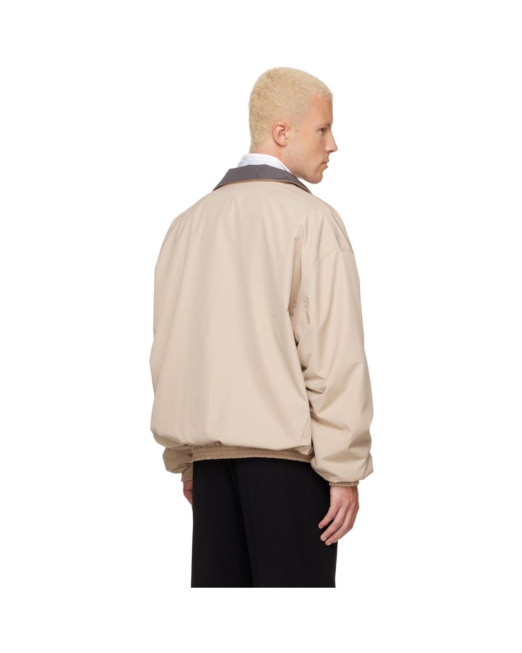 Acne Natural Reversible Logo Jacket for men